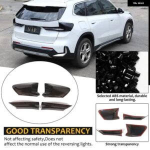 BMW X1 IX1 U10 U11 2023 + ABS リアランプ シェードブレーキ インジケーターライト ランプ 黒ずんだテールランプ カバー アクセサリー カ