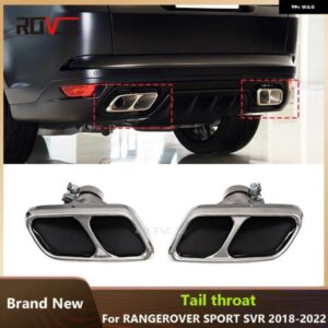 ランドローバー マフラーマフラーテールスロートパイプ レンジローバースポーツ SVR 周囲 2018-2022 アクセサリー カスタムパーツ アクセサ