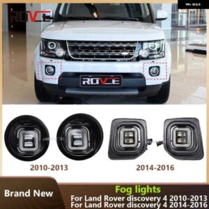ランドローバー 車 LED フォグライト DRL デイタイム ランニングランプ ディスカバリー 4 2010-2016 フォグランプ アセンブリ カスタムパー