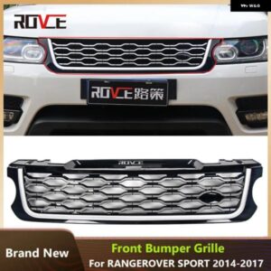 ランドローバー フロントバンパー グリル ABS メッシュグリル レンジローバースポーツ L494 2014-2017 アップグレード 2018 スタイルカーア