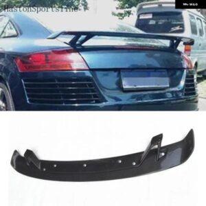 アウディ TT R スタイルカーボンリアキャリアコンパートメントスポイラー カーウイング TT 2008-14 カスタムパーツ アクセサリー 交換用部