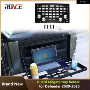 ランドローバー リアトランクテールドアラック 収納 袋 ディフェンダー 2004-2022 合金部品 カスタムパーツ アクセサリー 交換用部品 互換