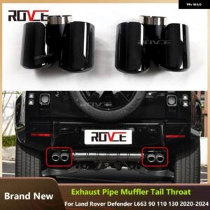 ランドローバー ディフェンダー 2020-2023 007 マフラーテールスロートテールパイプ車 外装 アクセサリー カスタムパーツ アクセサリー 交