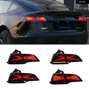 テスラ テールライト モデル 3 モデル Y 2016 - 2023 LED テールライト アセンブリシーケンシャルダイナミック ウィンカーデュア