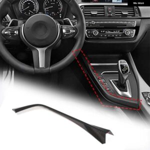 BMW ABS カーセンターコンソール ギア シフトパネル サイドトリムストリップカバー 1 2シリーズ F20 F21 F22 F23 2017-2019 LHD オート