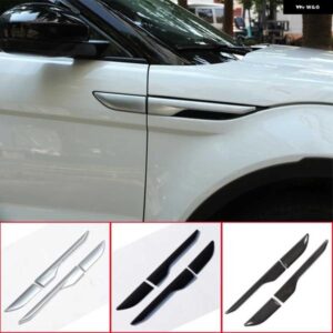 ランドローバー レンジローバー EVOQUE 2012-2018 フェンダー サイドエアベント アウトレットカバー トリム装飾ステッカー カー