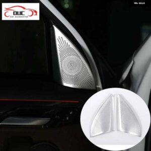 BMW 2個 カースタイリング ドアステレオスピーカーツイーターカバー ステッカー トリム X1 F48 2016-21 オート