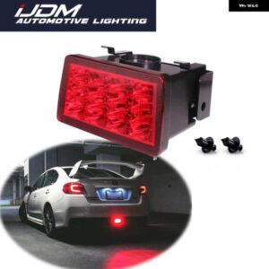 スバル IJDM 2011 以降 WRX/STI インプレッサ XV CROSSTREK F1 スタイル オールインワンストロボレッド LED
