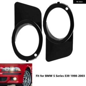 BMW 2個 フロント フォグライト フォグライト トリムグリル 5シリーズ E39 M5 35855 51112496283 51112496284