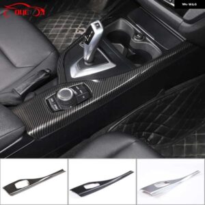 BMW 1 2シリーズ F20 F21 F22 F23 116I 118I 2012-2019 ABS カーボンマルチメディアボタン パネル カバー ステッカー カー
