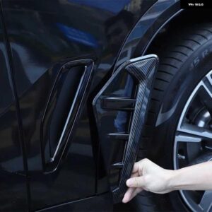 BMW 車サメギルサイドフェンダー ベント 3D ステッカー ABS カースタイリング Xシリーズ X5 G05 X5M F95 2019-2021 車外装