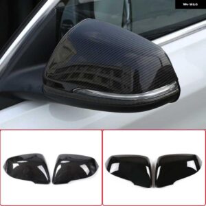 BMW 2個 カーボンスタイル のサイドバックミラー キャップカバー トリムシェル 2シリーズ X1 F48 F45 F46 2015-2021 オート