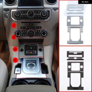 ランドローバー 自動センターコンソール ギア シフトフレーム 装飾カバー トリム ディスカバリー 4 LR4 2010-2016 ABS カースタイリング