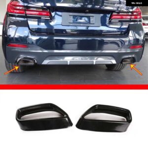 BMW ステンレス テールマフラーマフラー出力カバー 部品 5シリーズ G30 G38 2018-2022 アウター