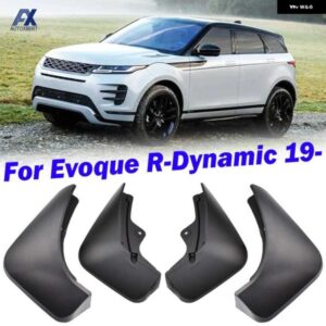 ランドローバー セットレンジローバー EVOQUE L551 2019 2020 フロントリア 車マッドフラップ スプラッシュダーティガードマッドガ