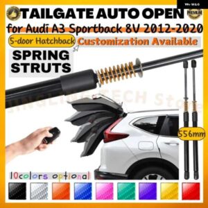 アウディ 数量 2 トランクストラット スプリング付き A3 スポーツバック 8V 5ドア ハッチバック 2012-2020 556MM リアテールゲート リフトサポートショック