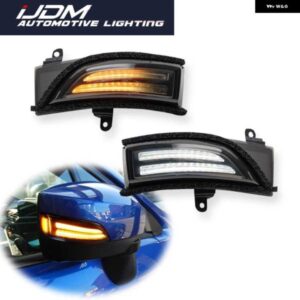 スバル IJDM ダイナミックフラッシュ LED サイドミラー ウィンカー矢印ライト クロストレックフォレスターインプレッサ 2.0L レガシィ