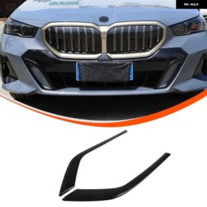 BMW 車フロント フォグライト トリムストリップ 5シリーズ I5 G60 2024 + スポーツバージョン ABS 外装 2個
