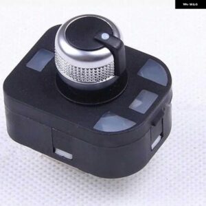 アウディ OEM クロームサイド電動ミラー 調整 スイッチ ノブと折りたたみ A1 A3 A6 C6 オールロード Q7 A8 4F0 959 565 A
