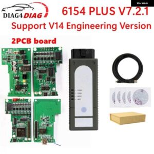 アウディ 6154A PLUS V7.2.1 車診断ツール 6154 PLUS サポート V14 エンジニアリングバージョン VW/ / シュコダ /シート /ランボルギーニ用