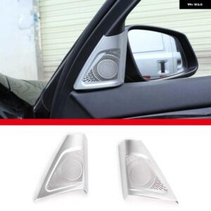 BMW ステンレス カー オーディオ スピーカーカバー トリムドアスピーカーカバー トリムカー インテリア 5シリーズ 2011-17 F07 F10 F11