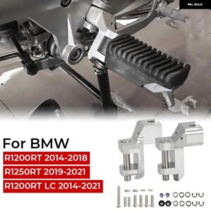 BMW オートバイ のフットペグ低下キット R1200RT R1250RT R1200 R1250 RT フロントライダーフットペグフットレスト 2014 2018-21