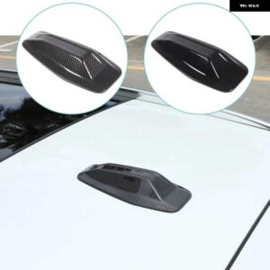 BMW ABS 車ふかひれアンテナカバー トリム G26 / I4 / アクティブツアラー U06 / X1 U11 2021 + 無線信号ベースステッカー カーボン