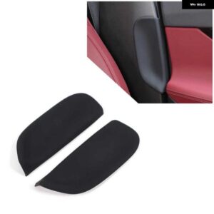 BMW シリコーンブラック/レッド B ピラー防止装飾ステッカー 5シリーズ G60 2024 2025 インテリア