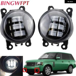 ランドローバー 2個 車レンズ LED フォグランプ DRL デイタイム ランニングライトランプ レンジディスカバリーローバー III L322 2010 2011 2012