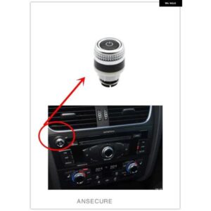アウディ MMI ボリューム調整ノブコントロールパネル ボタン スイッチ A4 S4 A5 S5 2013 2014 2015 8R0059528