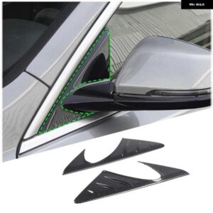 BMW 1 2シリーズ F40 F44 2020-2024 ABS カーボンバックミラー サイドウィンドウスポイラートライアングルカバー トリム車 ACCESSORIY