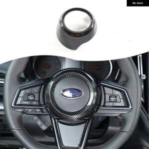 スバル WRX 2022 2023 2024 2025 ABS ステアリング ホイールセンターパネル カバー ホーンフレーム トリムステッカー