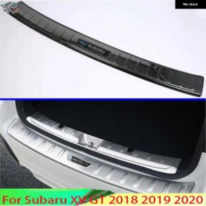 スバル XV GT 2018 2019 2020 カーステンレスリア外側トランクスカッフプレートドアシルカバー モールドガーニッシュ