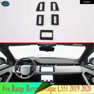 ランドローバー レンジローバー EVOQUE L551 2019 2020 カーカーボンスタイルエアベント アウトレット カバー ダッシュボード ト
