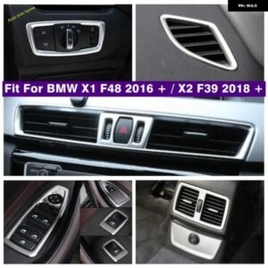 BMW AC エアベント アウトレット リフトボタン ヘッドライト スイッチ カバー トリム X1 F48 2016 - 2021 / X2 F39 2018 - 2021