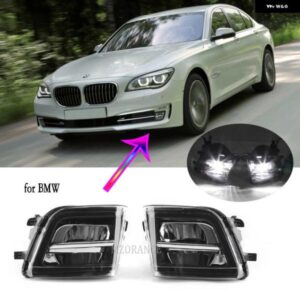 BMW フォグライト F01 F02 F03 7シリーズ 730I 740I 750I 760I 740D 750IX 2010-2013 LED ヘッドライト フロントバンパー フォグランプ アセンブリ