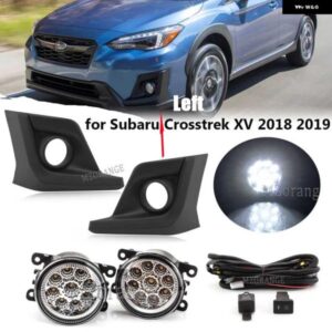スバル フォグライト XV CROSSTREK 2018 2019 2020 フォグランプ カバー ヘッドライト フロントバンパー トリム ベゼ