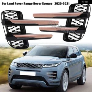 ランドローバー レンジローバー EVOQUE 2019-21 フォグランプ カバー グリル ヘッドライト ストリップトリム フォグランプ グリル カー