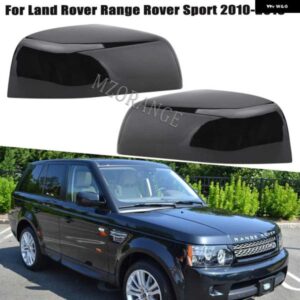 ランドローバー レンジローバー スポーツ/フリーランダー 2/LR2/ディスカバリー 4/LR4 10-14 ブラック ドアウィング リアビュー バックミラー サイドミラー