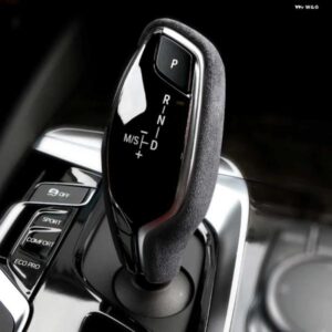 BMW 5 G30 G38 6 G32 7 G11 G12 X3 X4 G01 G02 G08 2018-22 ギアシフトノブ カバー アルカンターラシェル