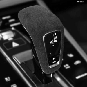 ポルシェ カイエン 2018-21 ギアレバーシフタースティックシフトシースカバー 車トリム 装飾