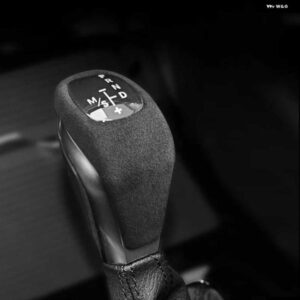 BMW スエード インテリア ギアレバースティックシフトハンドルカバー X1 2017 2018 2019