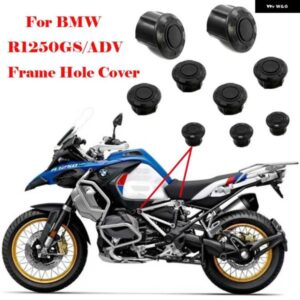BMW R1250GS LC R1250GS R1200GS アドベンチャー ADV 2022 フレーム穴カバー キャッププラグ 装飾 フレームキャップセット オートバイ