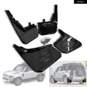 ランドローバー 非破壊マッドフラップ スプラッシュガード ディフェンダー 110 90 2020 2021 2022 L663 車 マッドガード フェンダー