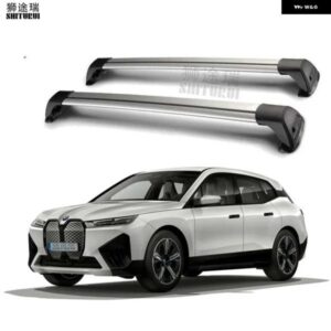 BMW 2個 IX I20 SUV 5ドア 2021-2024 固定点 合金ベルトロック LED シューティング CORSS ラック