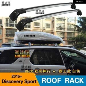 ランドローバー 2個 ルーフバー ディスカバリースポーツ 2015-2020 SUV 合金サイドバークロスレール ルーフラックキャリア