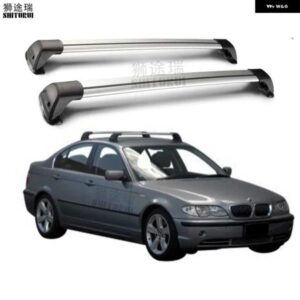 BMW 2個 3シリーズ E46 4 ドアセダン 1999 - 2004 固定点 合金ベルトロック LED シューティング CORSS ラック