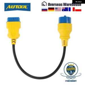 BMW 40CM OBD2 延長ケーブル コネクタ 20PIN に 16PIN OBD2 アダプタ ワイヤー OBDII オスメス延長コード