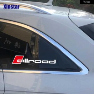 アウディ オールロード WINDOWS デカール ステッカー A4 A6 2 枚