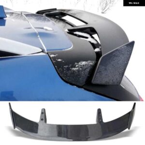 スバル トランクスポイラー タイプ TE カーボン表面リアトランクウイング ABS 材料再スポイラー XV 2013 - 2021
